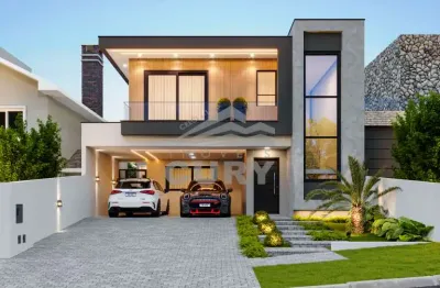 Casa em condomínio fechado à venda no Oficinas, Ponta Grossa 