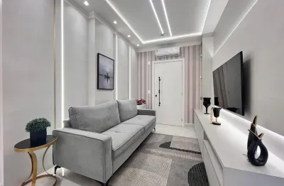 Apartamento finamente mobiliado no morretes com lazer no rooftop