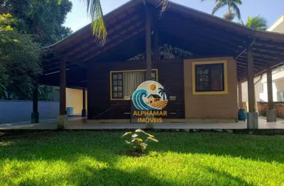 Casa com 3 dormitórios, 162 m² - venda por r$ 850.000,00 ou aluguel por r$ 4.317,24/ano - park imperial - caraguatatuba/sp
