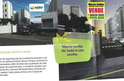 Apartamento com 2 dorms, amendoeira, são gonçalo - r$ 149 mil, cod: 129