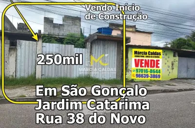 Terreno, jardim catarina, são gonçalo - r$ 195 mil, cod: 316