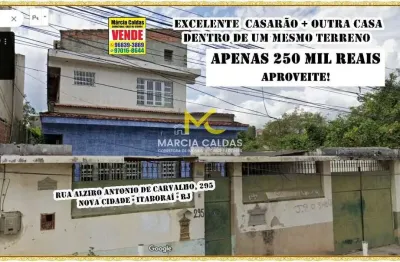 Casa com 4 quartos, nova cidade, itaboraí - r$ 250 mil, cod: 335