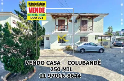 Casa de condomínio com 2 quartos, colubande, são gonçalo - r$ 250 mil, cod: 412