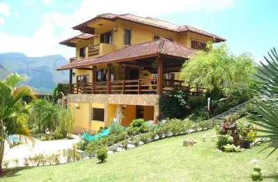 Casa em condomínio para venda em teresópolis, albuquerque, 4 dormitórios, 3 suítes, 4 banheiros, 2 vagas