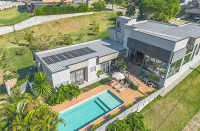 Casa no condomínio condomínio campo de toscana para venda com 3 quartos, sendo 3 suítes, 382m²