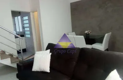 Lindo sobrado em condominio próximo ao metro tatuapé , 3 dormitórios e churrasqueira à venda, 120 m² por r$ 890.000 - tatuapé - são paulo/sp