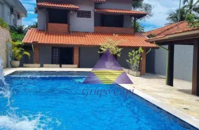 Casa no condomínio morada da praia ,com 4 dormitórios à venda por r$ 2.650.000 - caiubura - bertioga/sp