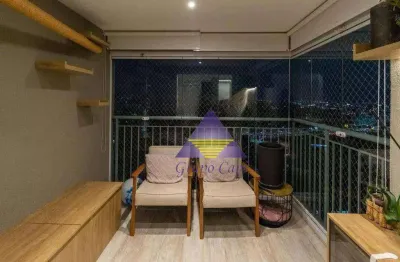 Apartamento com 1 dormitório 1 suite à venda, 67 m² por r$ 860.000 - tatuapé - são paulo/sp