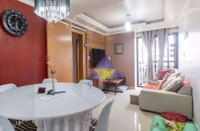 Apartamento com 3 dormitórios ,próximo ao metro carrão,à venda, 67 m² por r$ 640.000 - tatuapé - são paulo/sp