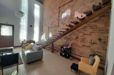 Lindo sobrado no condominio resedás, com 3 suítes à venda, 235 m² por r$ 1.950.000 - parque dos resedás - campinas/sp