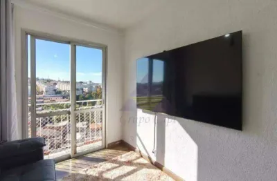 Apartamento todo reformado, com 3 dormitórios à venda, 80 m² por r$ 340.000 - jardim das oliveiras - campinas/sp