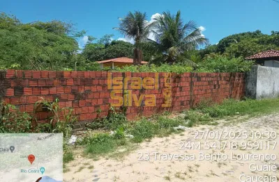 Terreno à venda na Rua Antonio Carlos, 56, Iparana, Caucaia