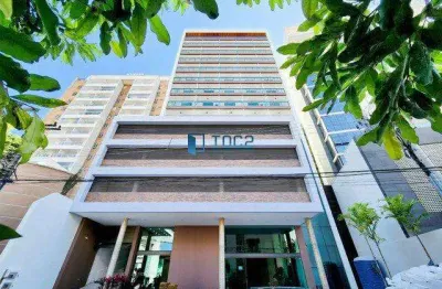 Studio com 1 dormitório para alugar, 34 m² por r$ 2.220,00/mês - cascatinha - juiz de fora/mg