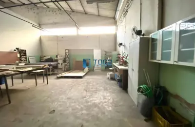 Galpão com  área externa ampla no distrito industrial - 448,29 m²|pacote de locação r$ 6.186,41