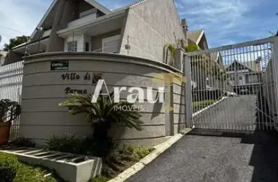 Casa em condomínio fechado com 3 quartos à venda na rua henrique itiberê da cunha, 850, bom retiro, curitiba por r$ 1.430.000