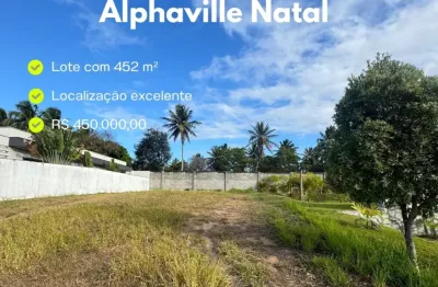 Excelente oportunidade no alphaville natal - lote plano e bem localizado