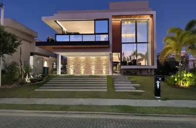 Casa em condomínio fechado com 4 quartos à venda na Avenida Alphaville, 170, Pium (Distrito Litoral), Parnamirim