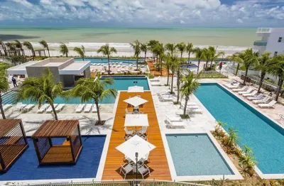 Apartamento mobiliado a beira mar no in mare bali resort na praia de cotovelo