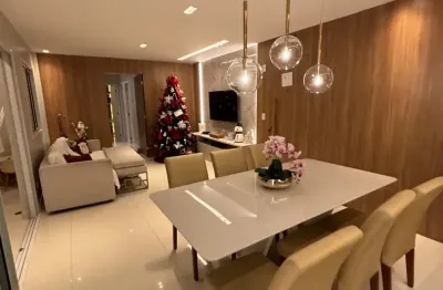 Apartamento de 3 quartos todo mobiliado em ponta negra (portamaris condomínio)