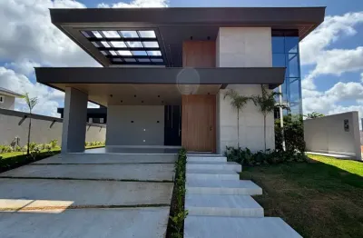 Casa nova com 3 suítes e área gourmet com piscina lado da sombra no alphaville natal