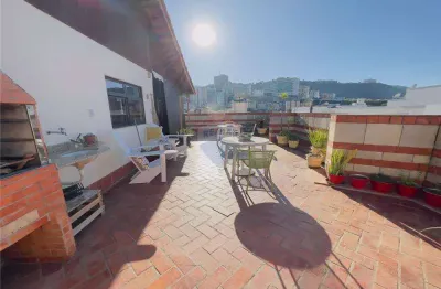 Cobertura 4 quartos (2 suítes) à venda bairro cascatinha, juiz de fora