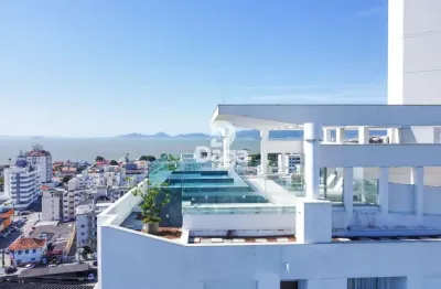 Apartamento de 3 dormitórios a venda no estreito com vista mar