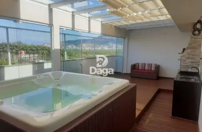 Apartamento cobertura linear em itacorubi, florianópolis/sc