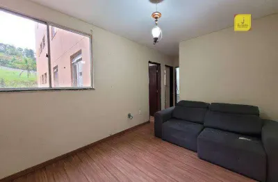 Apartamento, 54 m² - venda por r$ 100.000,00 ou aluguel por r$ 875,32/mês - nova califórnia - juiz de fora/mg