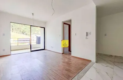 Apartamento garden com 1 dormitório à venda, 49 m² por r$ 265.900,00 - são pedro - juiz de fora/mg