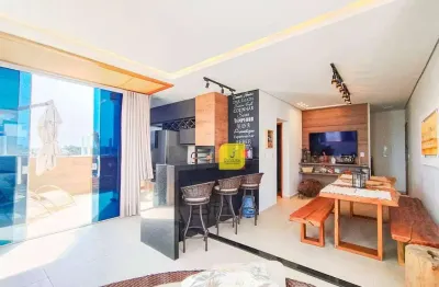 Cobertura com 3 dormitórios à venda, 144 m² por r$ 699.000,00 - são pedro - juiz de fora/mg