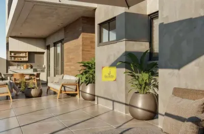 Apto garden no estrela sul, com 3 quartos (suíte), ampla área externa e 3 vagas