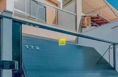 Casa com 3 quartos (suíte), área gourmet e 2 vagas no são pedro