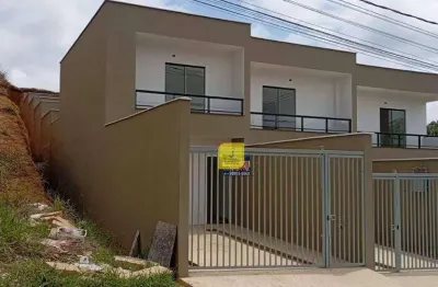 Casa com 2 dormitórios à venda, 90 m² por r$ 380.000,00 - jardim são joão - juiz de fora/mg