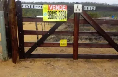 Granja rural, toda plana, sem benfeitorias (só terreno) com 1.080m², pronto para construir. - no recanto da cachoeira, estrada de humaitá.