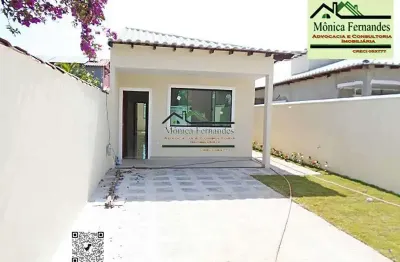Casa com 2 quartos à venda na rua casa darcy ribeiro, cordeirinho (ponta negra), maricá, 86 m2 por r$ 430.000