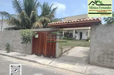 Casa com 2 quartos à venda na rua oitenta e oito, balneário bambuí (ponta negra), maricá, 205 m2 por r$ 360.000