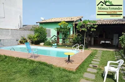 Casa com 4 quartos à venda na rua tenente clidenor de albuquerque galvão, cordeirinho (ponta negra), maricá, 183 m2 por r$ 750.000