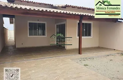 Casa com 2 quartos à venda na avenida maysa, cordeirinho (ponta negra), maricá, 90 m2 por r$ 490.000