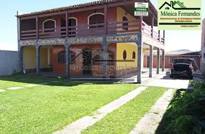 Casa com 4 quartos à venda na avenida maysa, guaratiba (ponta negra), maricá, 480 m2 por r$ 530.000