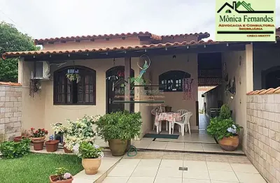 Casa Com 2 Quartos (sendo 1 Suíte), Salão de Jogos, Cozinha Gourmet em Cordeirinho, Maricá.
