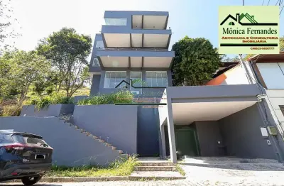 Casa em condomínio fechado com 5 quartos à venda na avenida nelson de oliveira e silva, vila progresso, niterói, 436 m2 por r$ 1.190.000