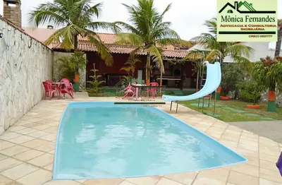Casa com 2 quartos à venda na rua cento e quatro, cordeirinho (ponta negra), maricá, 225 m2 por r$ 600.000