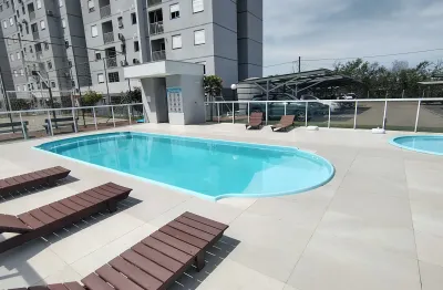 Lindo apartamento semi  mobiliado no bairro santa rita guaiba -rs