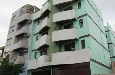 Cobertura duplex 1 dormitório, com sacada terraço e garagem centro de santa mari