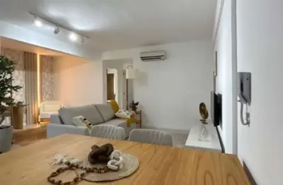 2 dormitórios 100% mobiliado, com terraço e garagem - prédio com elevador