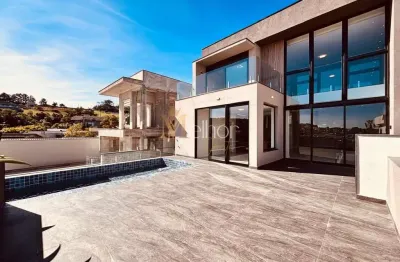 Condomínio vale das águas - casa moderna com piscina em condomínio fechado – valle das águas | bragança paulista/sp