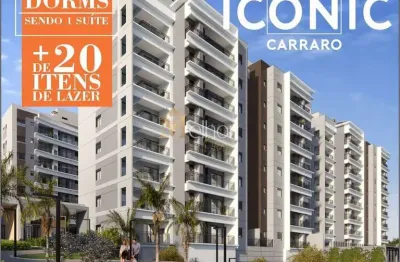 Residencial iconic carraro - apartamentos imperdíveis iconic carraro, bragança paulista/sp