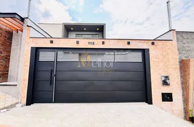 Casa com 3 quartos à venda na rua boto cor de rosa, 198, condomínio villa verde bragança, bragança paulista, 130 m2 por r$ 720.000