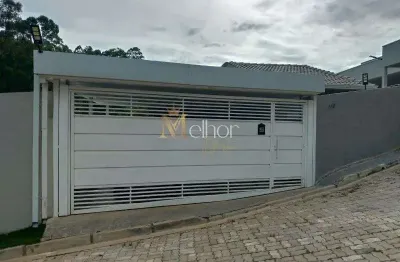 Linda casa mobiliada com piscina e área gourmet – bairro do portão, atibaia