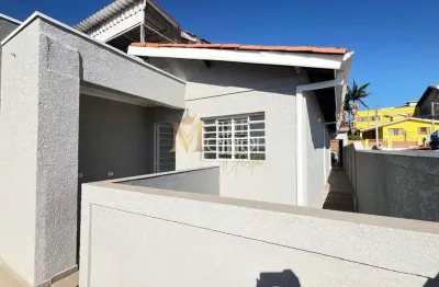 Casa térrea com 2 quartos, garagem coberta e edícula no jardim alvinópolis - atibaia sp